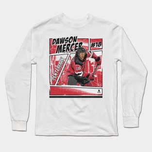 Dawson Mercer New Jersey Comic Long Sleeve T-Shirt